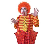 Rubie's BW055 - Parrucca Clown, Arancione, Taglia Unica