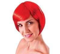 Rubie's BW863 - Parrucca Flirty Flick caschetto rosso