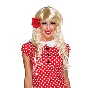 Rubie's BW889 - Parrucca mossa lunga bionda