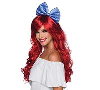 Rubie's BW892 - Parrucca mossa Lunga Rosso Passione