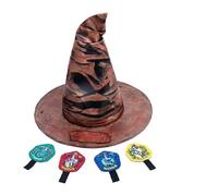 Rubies Capello Ufficiale Harry Potter con 4 Distintivi Casate