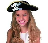 Rubies, Cappello Pirata Nero Bambino, Accessorio
