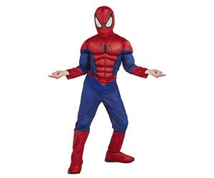 Rubie's Child Ultimate Spider-Man Muscle Chest Fancy Dress Costume Small (3-4 Anni)