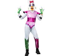 Rubies Child's Five Nights at Freddy's Glamrock Chica Costume, As Shown, Large