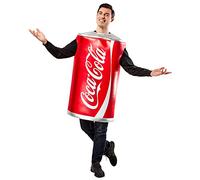 Rubies Coca-Cola - Costume da lattina di coca cola, unisex, taglia unica