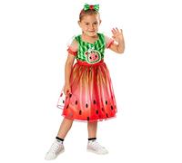 Rubie's CoComelon - Costume ufficiale Moonbug Entertainment, per bambine, 3-4 anni, Halloween