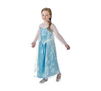 Rubies Costime Elsa Deluxe, Frozen, Disney, Taglia L, 7-8 anni (630574-L)