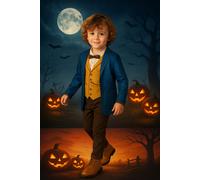 Rubie' s ufficiale fantastico bestie Warner Bros Newt Scamandro Classic Bambina, taglia L