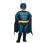 Rubies Costume Batman DCP prescolare per bambini, tuta con petto muscoloso, cint