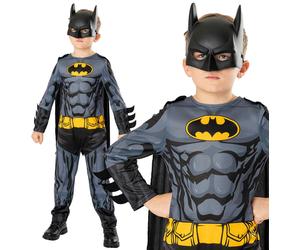 Rubie's Costume Batman Official DC con Maschera Vestito Travestimento x Bambini