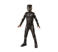 Rubies Costume Black Panther Classic Endgame per ragazzi, Tuta, copristivali e m