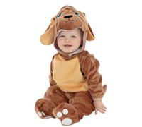 RUBIES COSTUME CAGNOLINO INFANTILE per bambini da 18 a 24 mesi, pagliaccetto, cappello, coda per Carnevale, Natale, feste e Cosplay