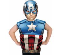 Rubies Costume Captain America Marvel Party Time Children´s