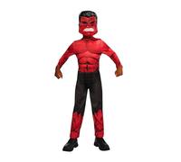 Rubies Costume Carnevale Avengers Hulk Rosso taglia 7-8 anni