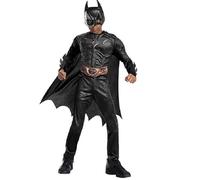 Rubie's, Costume Carnevale Batman Black Line Deluxe taglia 3-4 anni