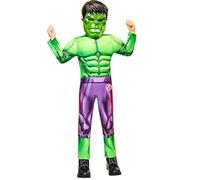 RUBIES COSTUME HULK BLACK LINE INFANTILE da bambino, taglia XS, Tuta imbottita e maschera, per Carnevale, Natale, Feste e Cosplay