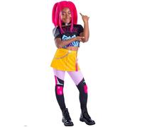 Rubies Costume Carnevale K pop Demon Hunter Huntrix Mira tg M 9-10 anni