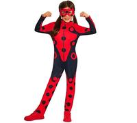 Rubies Costume ufficiale Zag America Miraculous Ladybug per bambini, taglia 7-8 anni