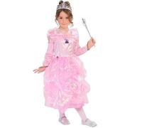 RUBIES COSTUME PRINCIPESSA PARAISO ROSA INFANTILE per bambina, taglia XXS, vestito, tiara, bacchetta, per Carnevale, Natale, feste e Cosplay