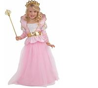 Rubies Costume Carnevale Principessa Rosa Luccicante taglia 7-8 anni
