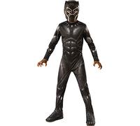 RUBIE'S - Costume classico ufficiale Black Panther Avengers Endgame, da bambino, I-700657M, taglia M, da 5 a 6 anni