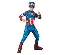 Rubie's Déguisement Captain America Costume da Capitan America Bambine e ragazze