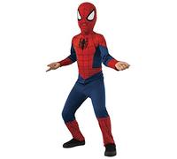 Rubie's Costume classico Ultimate Spiderman bambino - Blu - 3/4 anni (90/104 cm)