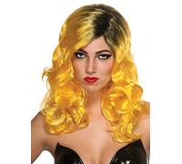 Rubie's Costume Co - Parrucca da Donna Lady Gaga Tour, Giallo, Taglia Unica