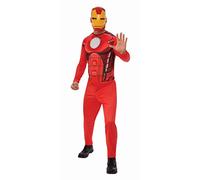 Rubie's I-820957STD Costume Iron Man, Rosso, Taglia Unica