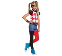 Rubie's Costume da bambina da DC Super Hero Harley Quinn 3-4 anni