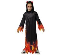 RUBIES Costume Da Diavolo per bambini, Tuta con cappuccio con stampa ufficiale, per Halloween, carnevale, feste e compleanno