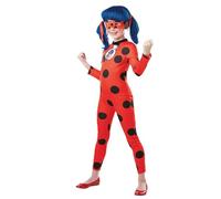 Rubies, costume da donna ufficiale con kit Yoyo e orecchini, Miraculous, taglia 5-6 anni