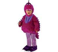 Rubies - Costume da drago viola per bambino e bambina, taglia baby da 1 a 2 anni, tuta da drago viola, berretto e pantaloni con piedi, originale, per Halloween, Natale, Carnevale e compleanni