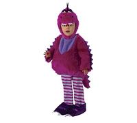 Rubie's Costume da drago viola per bambino e bambina, taglia baby da 1 a 2 anni, tuta da drago viola, berretto e pantaloni con piedi, originale, per Halloween, Natale, Carnevale e compleanni
