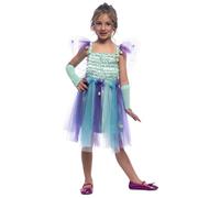 Rubies Costume da Fata dei Boschi Deluxe per bambine e bambini, Vestito con ali e guanti, Ufficiale Rubies per Carnevale, Feste, Compleanno, Natale