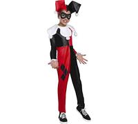 Rubies Costume da Harley Quinn da bambina DC Super Hero, L, 701812_L, rosso
