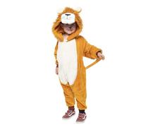 Rubies Costume da leone per bambini e ragazze, con cappuccio, ufficiale Rubies, per carnevale, Halloween, compleanni e feste