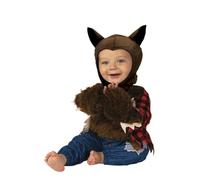 Rubies Costume da Lupetto, colore marrone per bambino, 1-2 anni (702434-T)