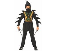 Rubie's Costume da Ninja mortale per Bambini, 7-8 Anni (Rubies 641144-L)