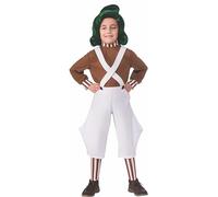 Rubie's Official Willy Wonka and The Chocolate Factory Oompa Loompa Childs Costu