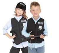 Rubie's Costume da poliziotto per bambini, taglia unica (5-8 anni)