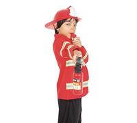 Rubie's Costume da pompiere per bambini - Taglia unica (5-8 anni)