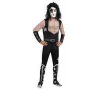 Rubie's - Costume da Starchild (Paul Stanley) dei Kiss, Uomo, taglia: M