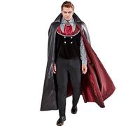 Rubie's Costume da vampiro da uomo con mantello, XXL