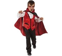 Rubies Costume Del Conte Dracula per Bambino, Abito Con Camicia Bianca, Gilet, M