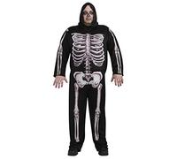 Rubie's Costume di Halloween ufficiale Scheletro per adulti, taglie forti da uomo