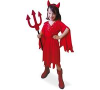Rubie's - Costume Diablesse - Halloween, bambino, 156451M, M 5-7 anni