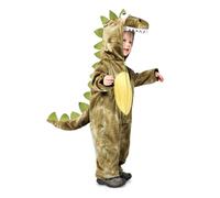 Rubies Costume Dino Ruggito per bambino e bambina, Tuta con capuccio e cola, Ufficiale Rubies per Carnevale, Halloween, Natale, Feste