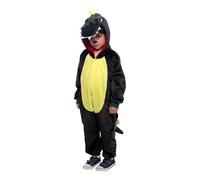 Rubies Costume Dinosauro per bambini e ragazze, con cappuccio e coda, Oficia Rubies per Carnevale, Halloween, Natale e compleanno