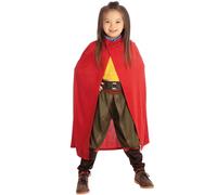 Rubies Costume Disney Guerriera Raya Con Mantello Per Bambine Carnevale 301092